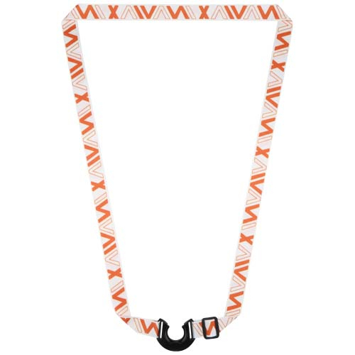 Tour de cou porte-bouteille personnalisable Lian noir / blanc